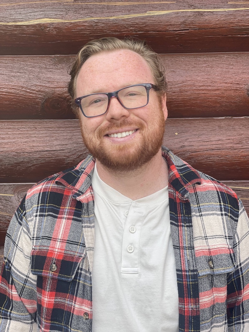 Carson Long, founder of Long Lake Digital, in Birchwood, Wisconsin